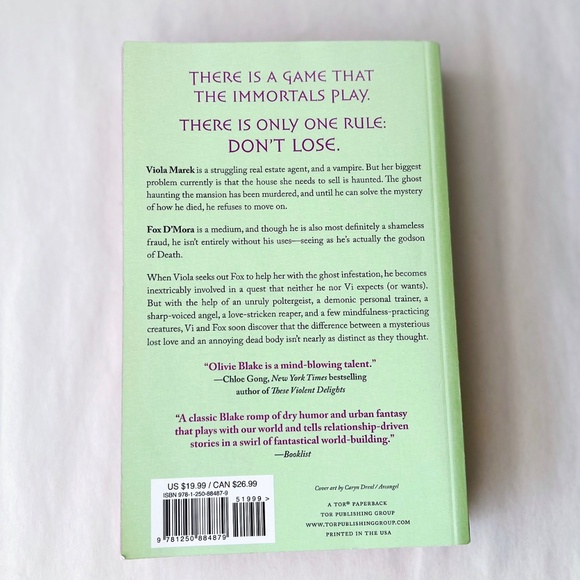 Masters of Death by Olivie Blake Paperback 2024 - Picture 2 of 5